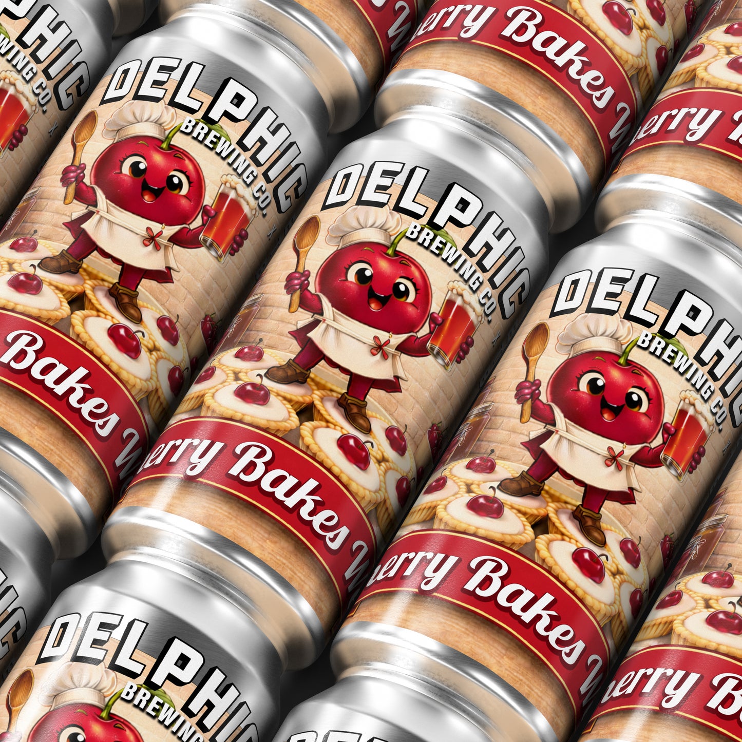Cherry Bakes Well - Cherry Bakewell White Stout - 6.7% - 440ml Can