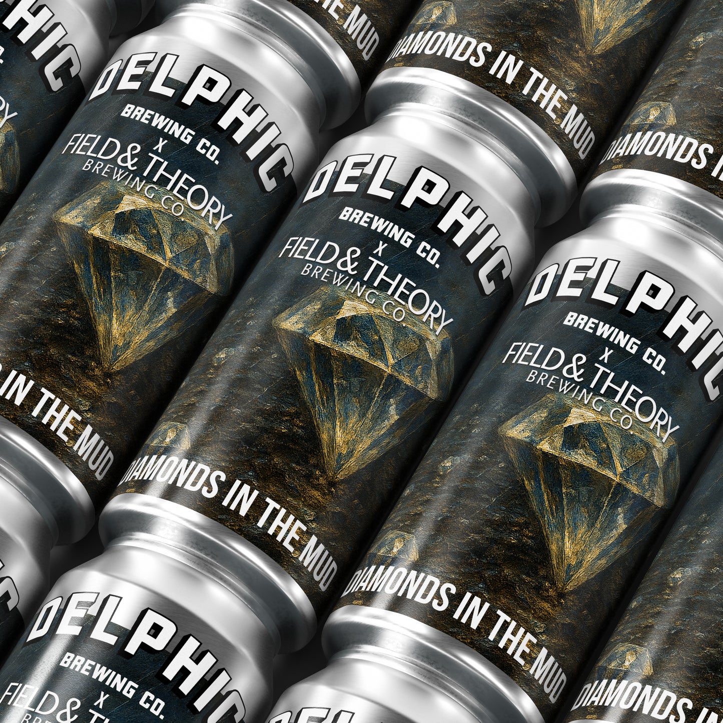 Diamonds In The Mud - Imperial Stout -10% - 440ml Can