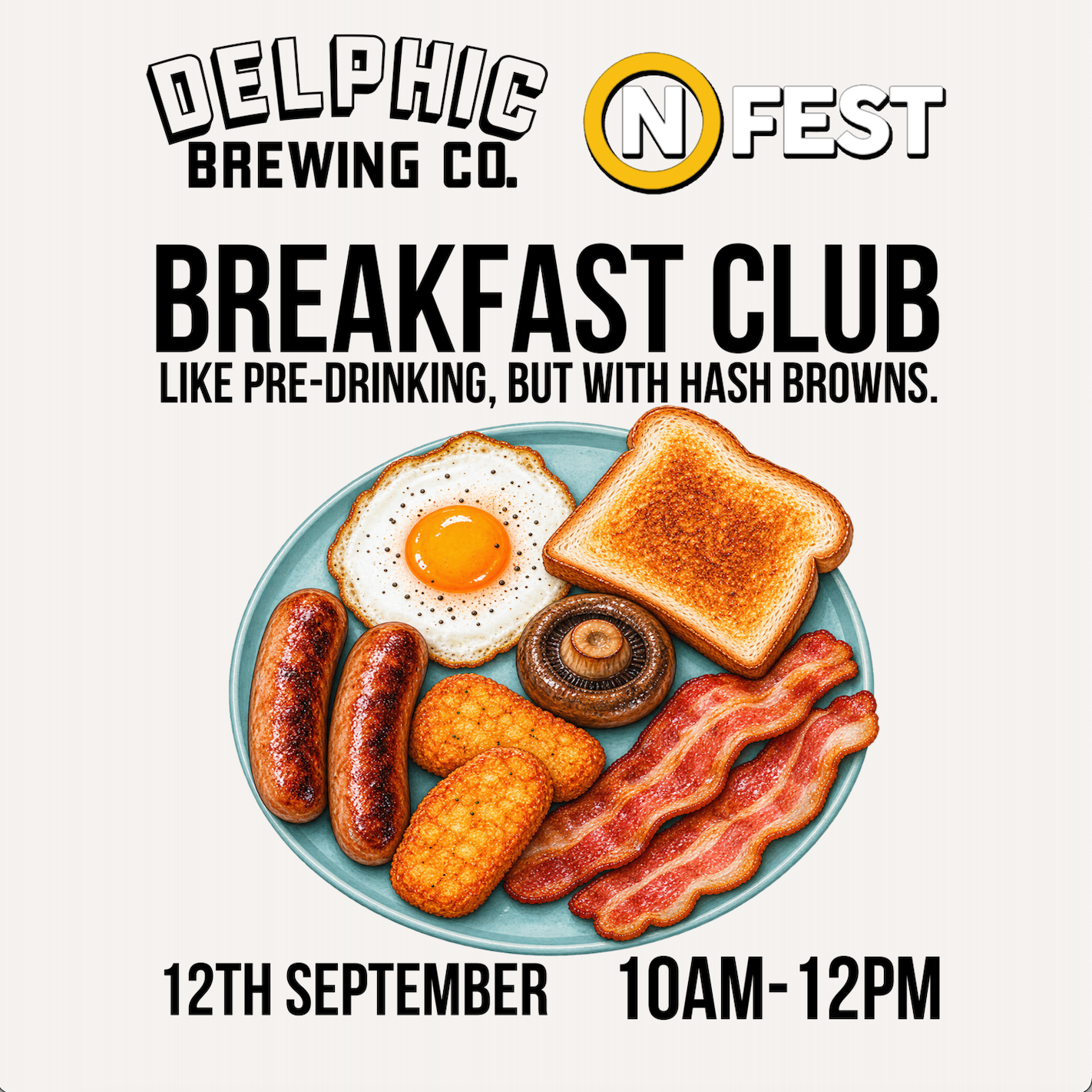 Breakfast Club - Saturday 12th September