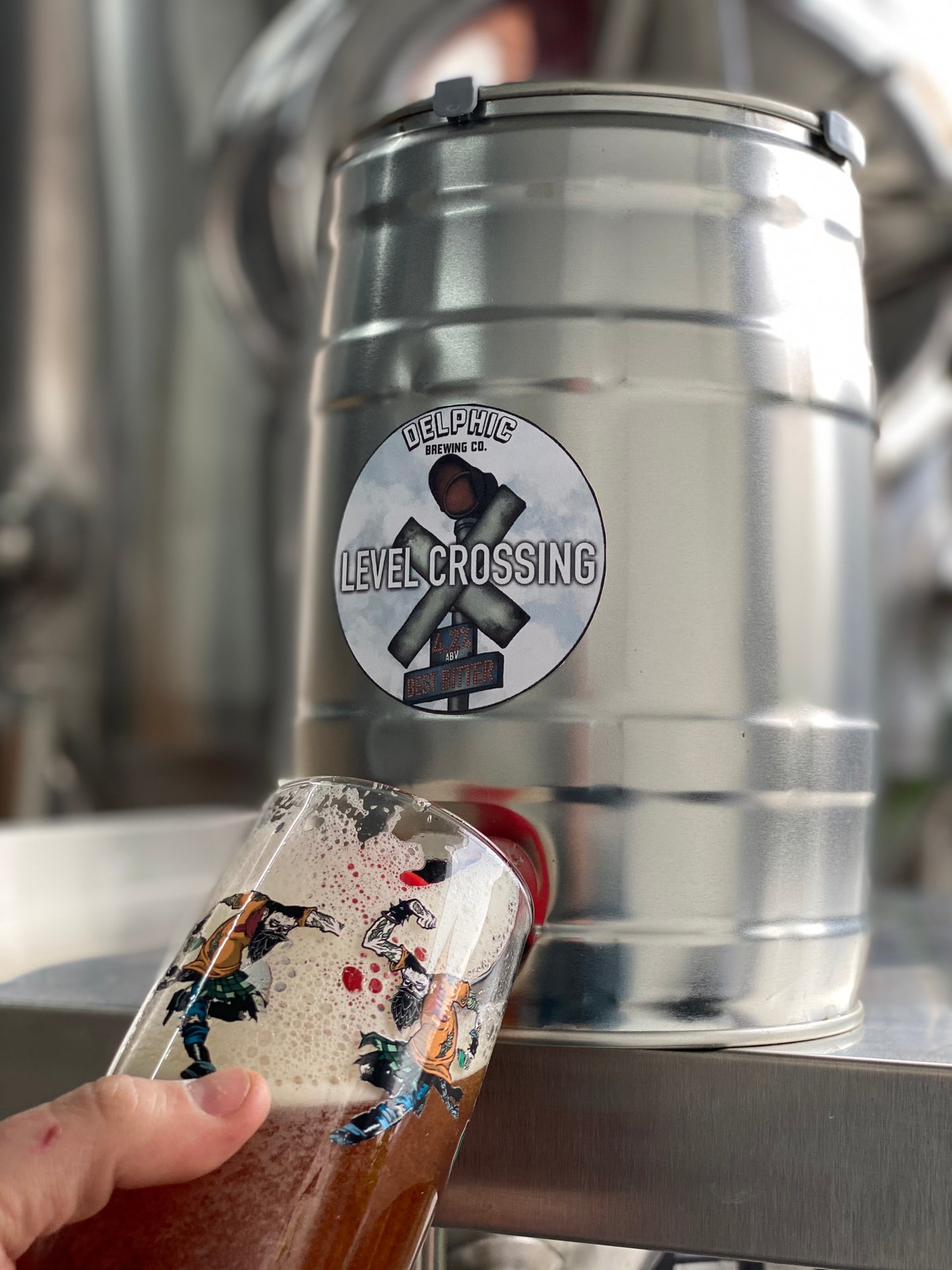 Level Crossing - Best Bitter - 4.2% ABV - 5L Mini-Keg