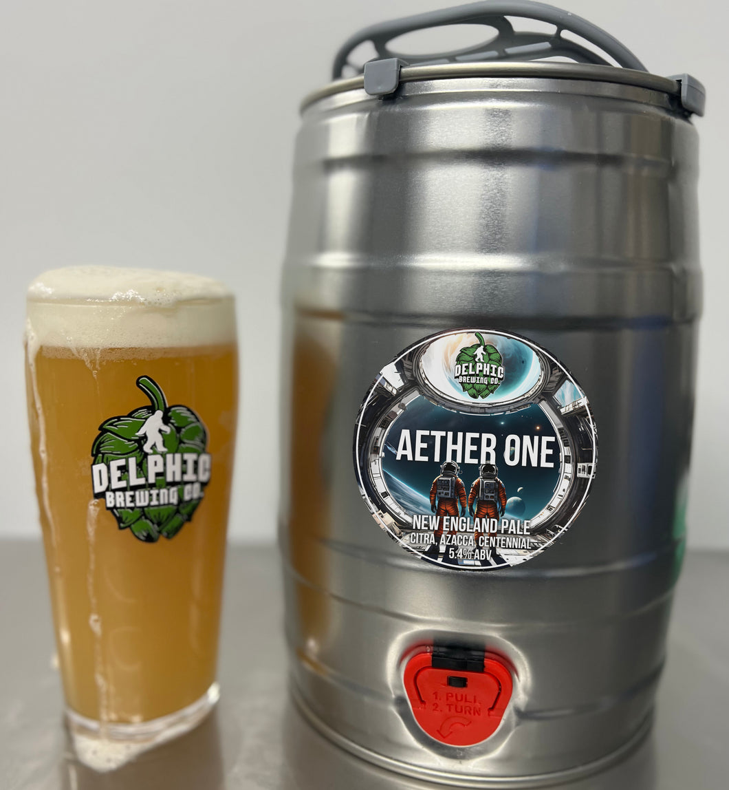 Aether One- New England Pale - 5.4% ABV - 5L Mini-Keg