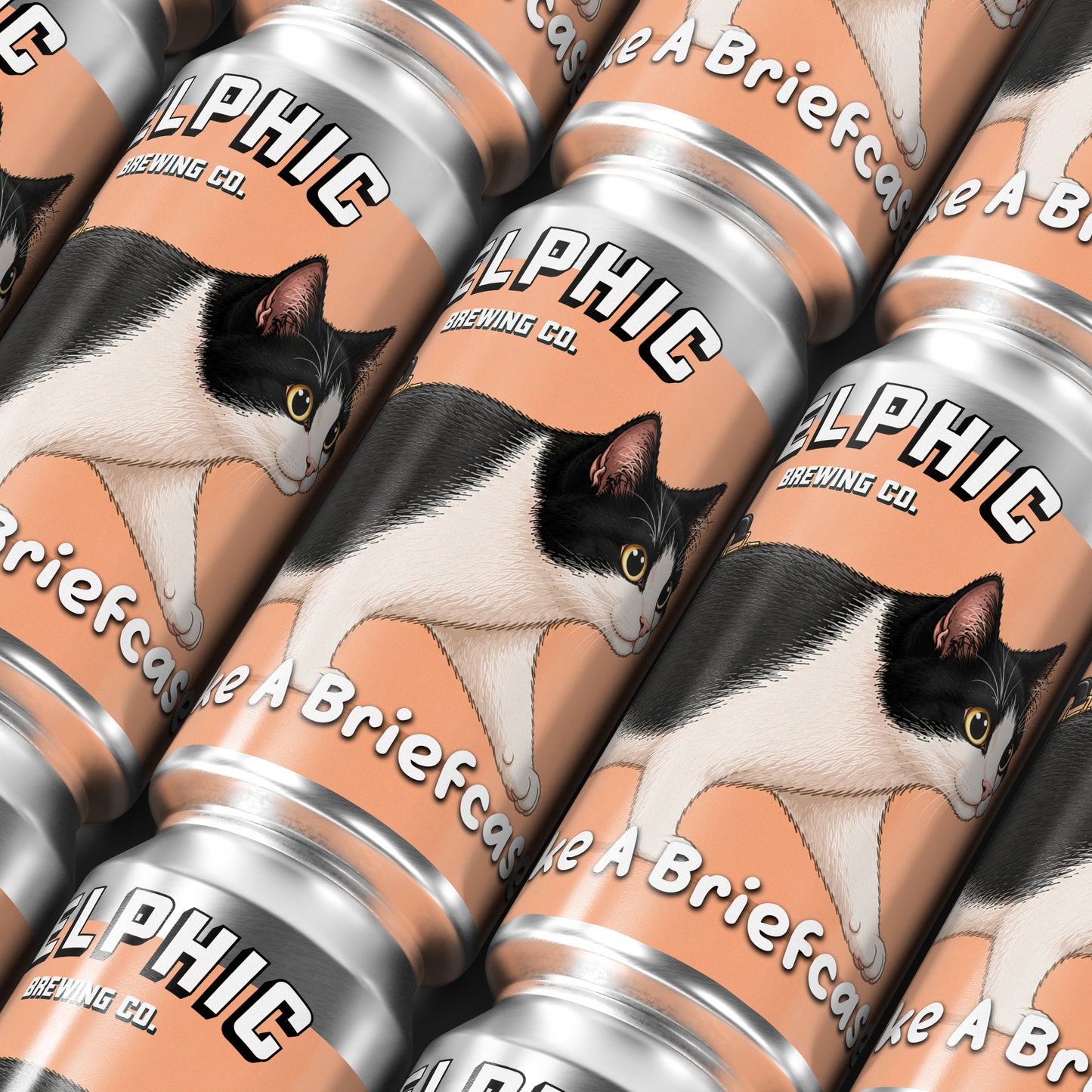 Body Like A Briefcase - Peach Lager - 4.6% - 440ml Can