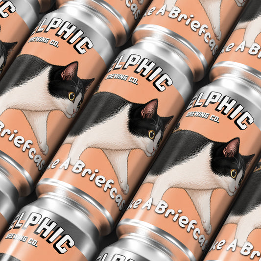 Body Like A Briefcase - Peach Lager - 4.6% - 440ml Can