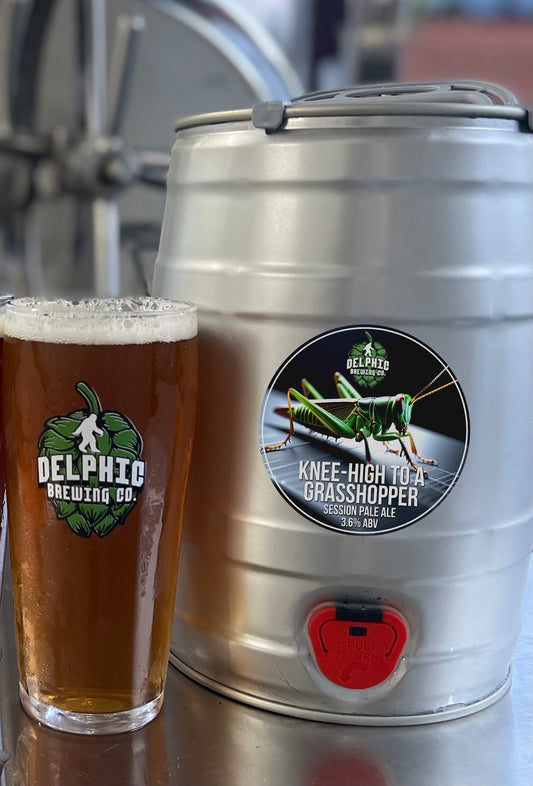 Knee-High to a Grasshopper - Session Pale - 3.6% ABV - 5L Mini-Keg