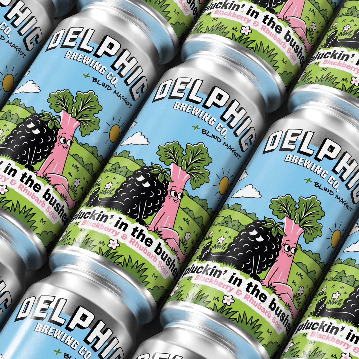 Pluckin' In The Bushes - Blackberry & Pineapple Sour - 5.8% - 440ml Can