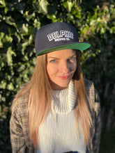 Load image into Gallery viewer, Classic SnapBack - Navy (Green Under Visor)
